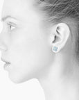 AURA ørestikker · CLOUD/SILVER · SCHERNING smykker