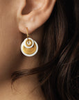 HALO hoop earrings