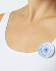ICON broche no. 01 · ROYAL BLUE