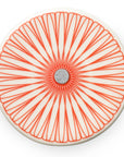 ICON broche no. 01 · CORAL RED