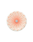 ICON broche no. 02 · CORAL RED