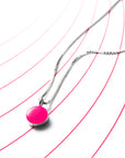 SIGN halskæde · NEON PINK