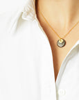 SPLASH duo · halskæde · BLACK/GOLD