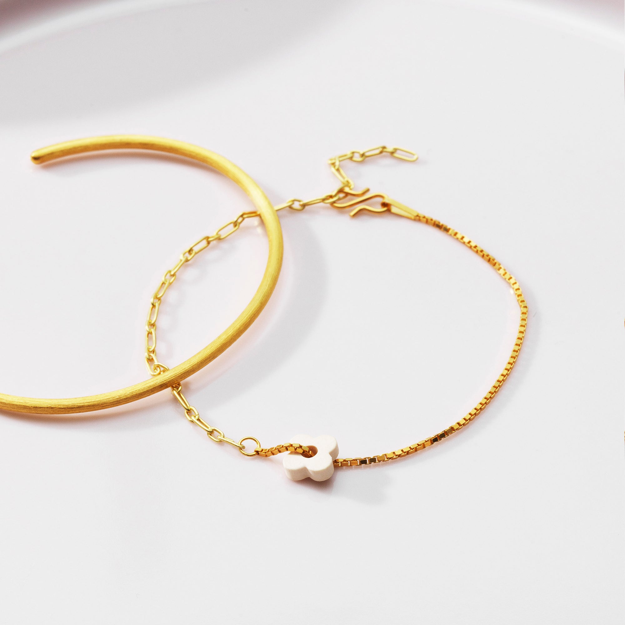 AURA armbånd · NUDE
