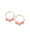 GLOW hoop trio · PEACH
