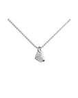 SIGN heart halskæde · SILVER