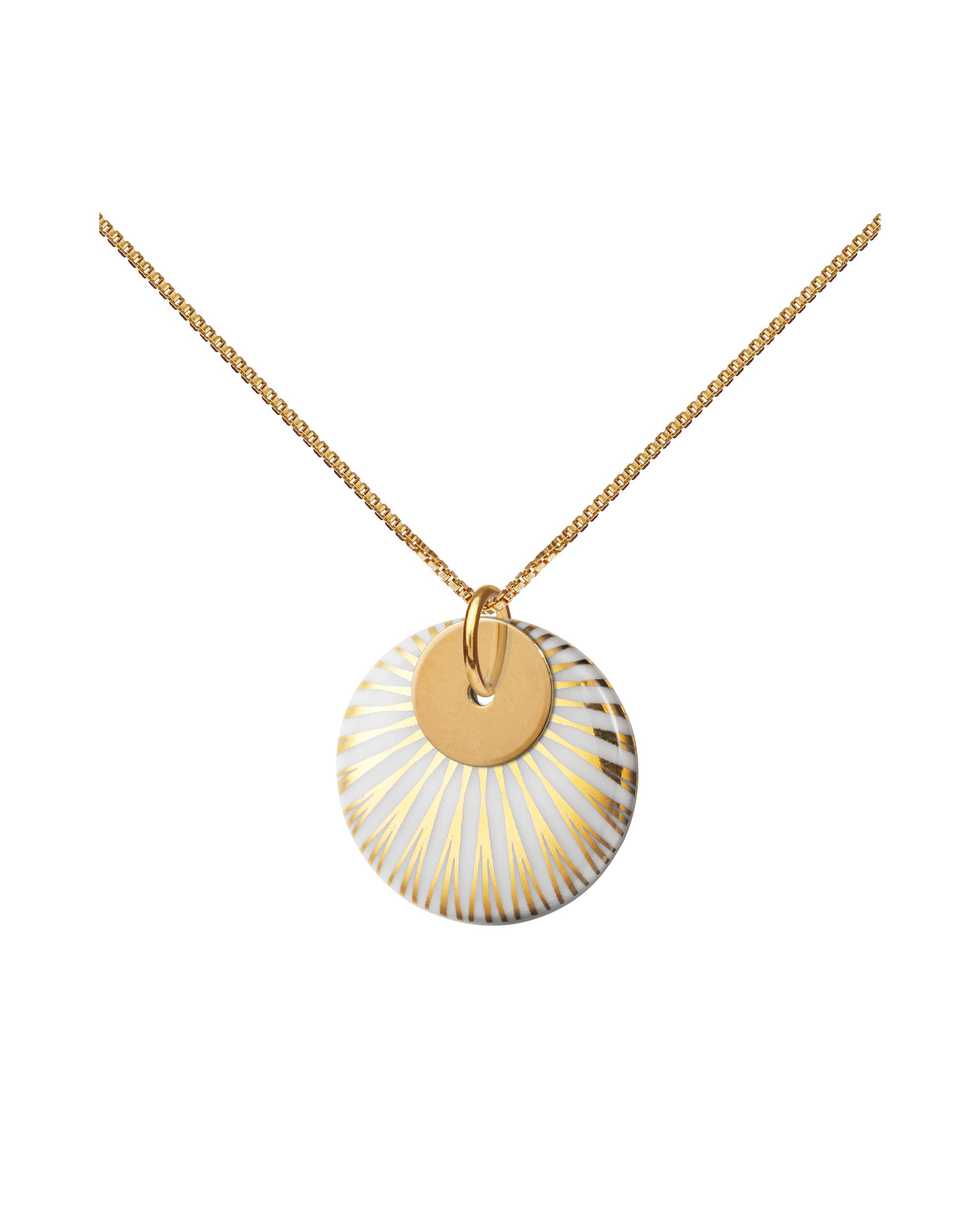 SPLASH duo · necklace · GOLDEN GLOW