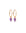 SPOT øreringe, drop · PURPLE