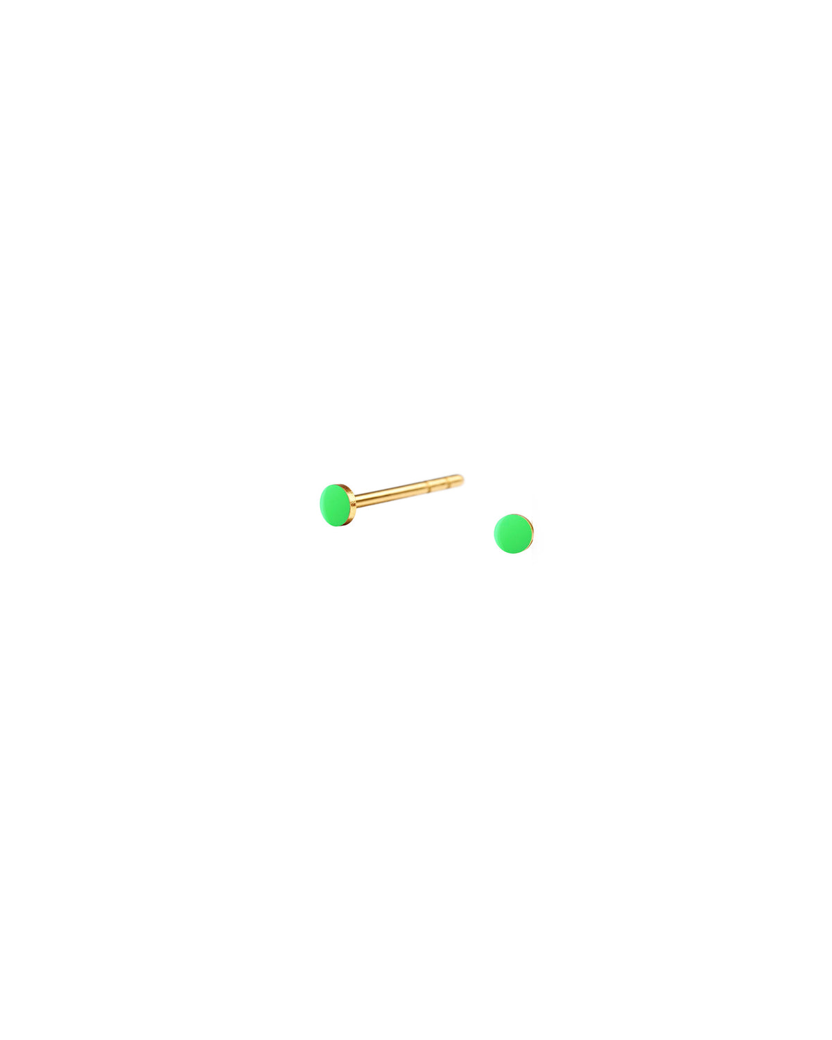 SPOT nano ørestikker · NEON GREEN