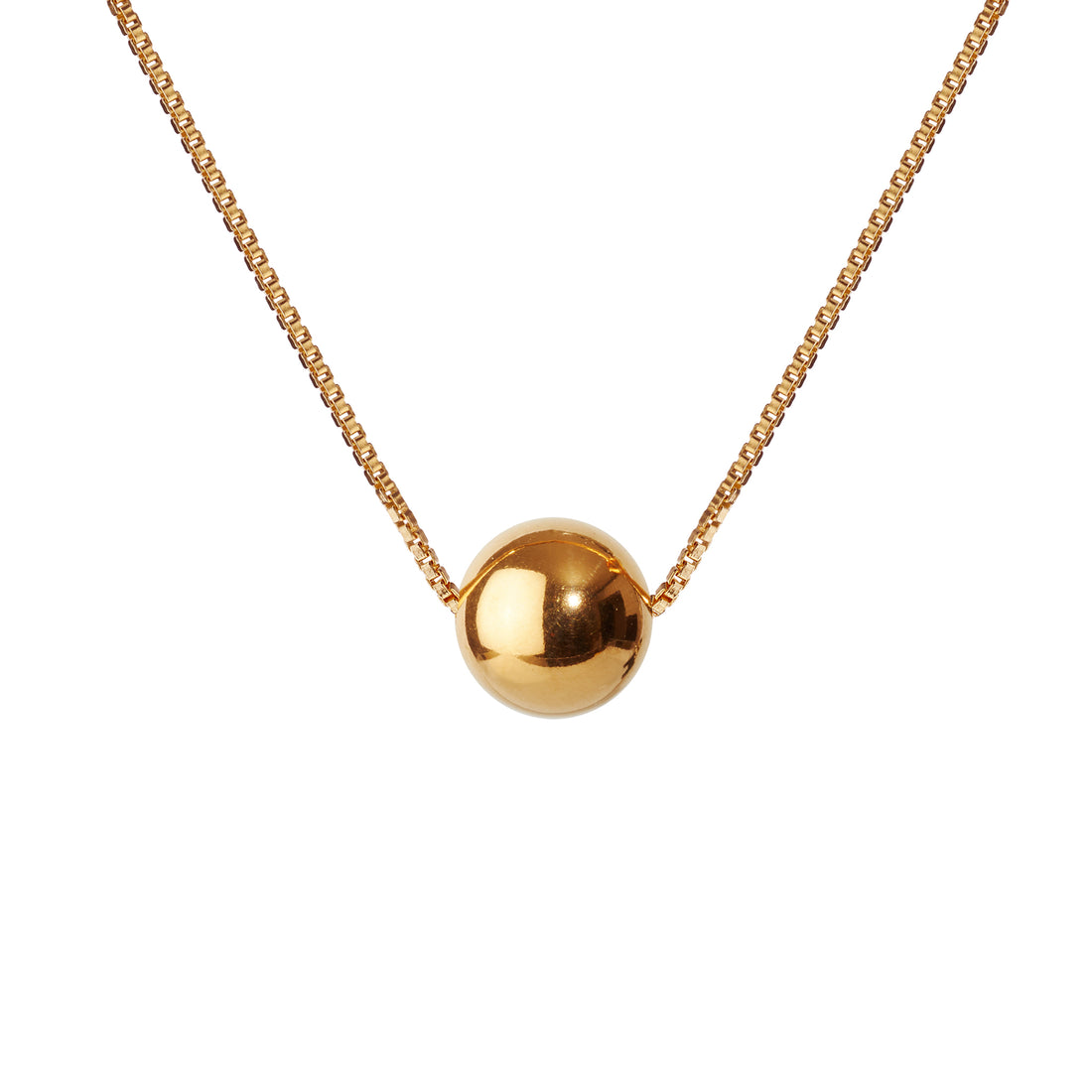 GLOW halskæde · GOLD · SCHERNING øreringe · Håndlavede Danske smykker