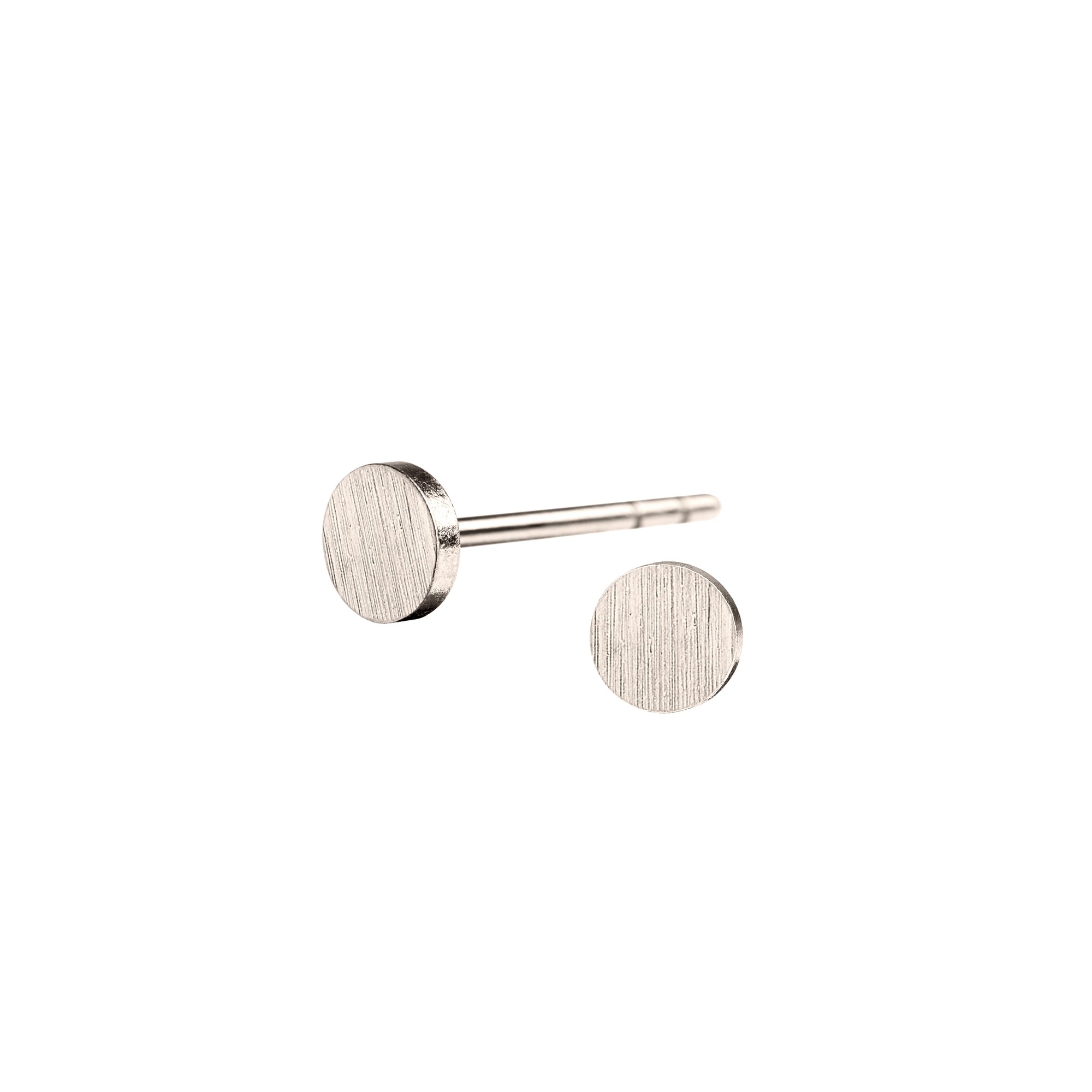 SPOT tiny · SILVER · SCHERNING øreringe · Håndlavede Danske smykker