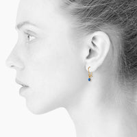 SPOT tiny ørekrog - JEANS BLUE - SCHERNING smykker