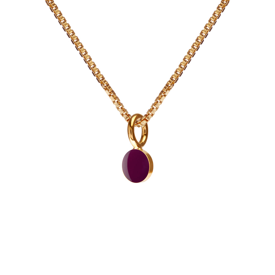 SPOT tiny halskæde - BORDEAUX - SCHERNING smykker